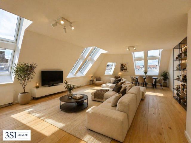 Exklusives Wohnen im 2. Dachgeschoß – großzügige Maisonette Wohnung mit Terrasse