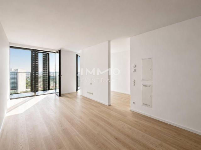 Exklusives Wohnen im DC2 Tower: 2 Zimmer mit Skyline Panorama