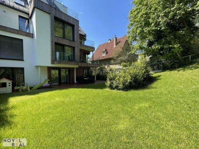 Exklusives Wohnen in grüner Oase Luxuriöse Gartenwohnung in Neustift!