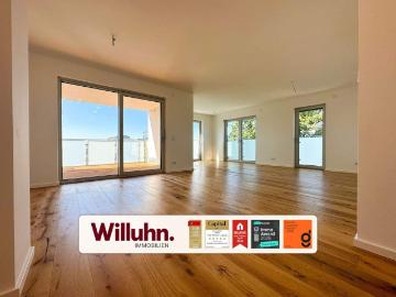 Exklusives Wohnen mit sonniger 11 m² Loggia und beeindruckendem Weitblick provisionsfrei