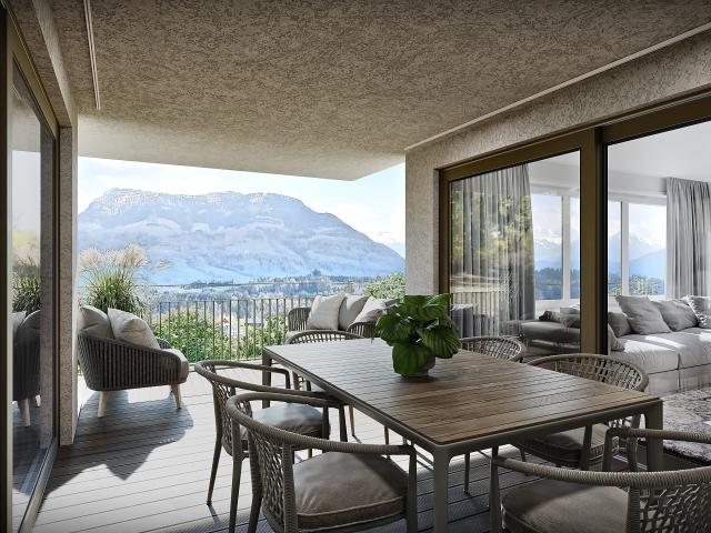 Exklusives Wohnen mit Weitblick Ihr neues Zuhause in Udligenswil