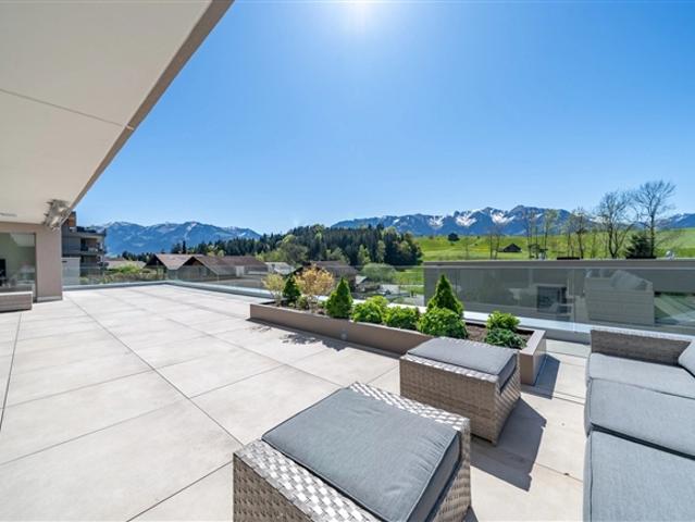 Exklusives Wohnen mit Weitblick und Alpenpanorama