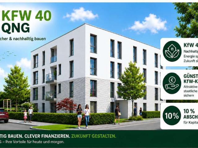 Exklusives Wohnensemble in Nilkheim – 14 hochwertige Wohneinheiten nach KfW 40 QNG