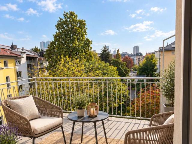 Exklusives Wohngefühl über den Dächern der Stadt – 110 m² mit Skyline Blick und großzügigem Balkon