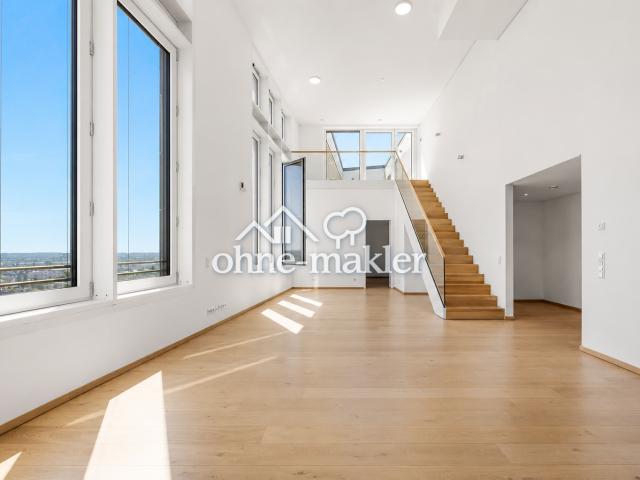 Exklusives 3 Zimmer Penthouse im PRÄDIUM Frankfurt | 169 m² | Skylineblick | 18. Obergeschoss