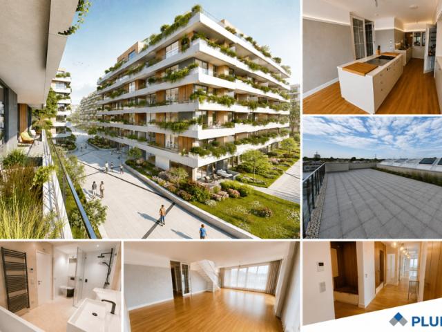 Exklusives 4 Zimmer Penthouse mit ca. 110 m² Dachterrasse, Smart Home und hochwertiger Ausstattung in Pankow an der Grenze zum Prenzlauer Berg