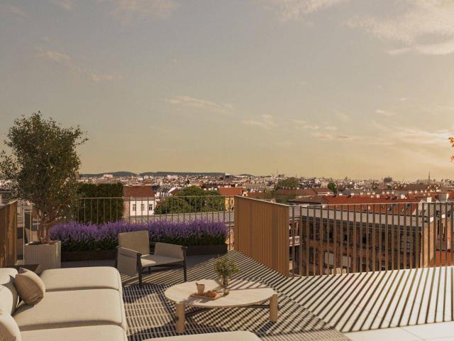 Exklusives 4 Zimmer Penthouse mit großzügiger Terrasse | Erstbezug in 1050 Wien