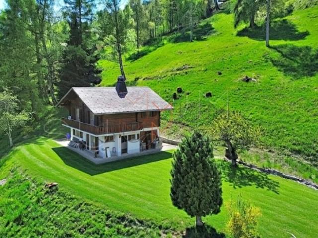 Exklusivität – 5 min von Ovronnaz entfernt, authentisches Chalet ohne Nachbarn
