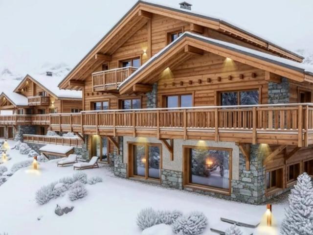 Exklusivität. Crans, im Bau Luxus Chalet mit Innenbad