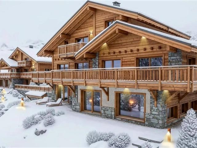 Exklusivität. Crans, im Bau Luxus Chalet mit Innenbad