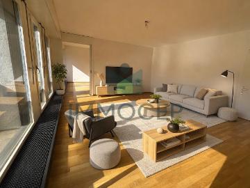 Exklusivität: Geräumige 3 Zimmer Wohnung von 94 m2 im Petit Saconnex