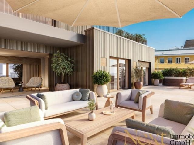 Exklusivität über den Dächern von Gmunden – traumhafte Dachterrassenwohnung mit Seeblick zu verkaufen!