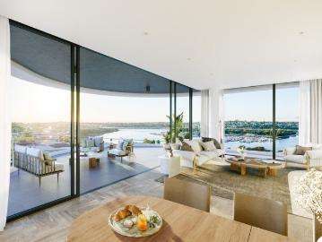 Expansive 3 bed residence all with river views