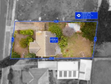 Exceptional Opportunity with 684m² North Facing Allotment