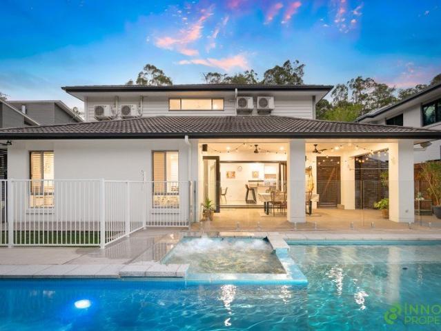 Expansive Family Entertainer Backing Onto A Leafy Nature Reserve With Multiple Living Areas & Heated Pool!