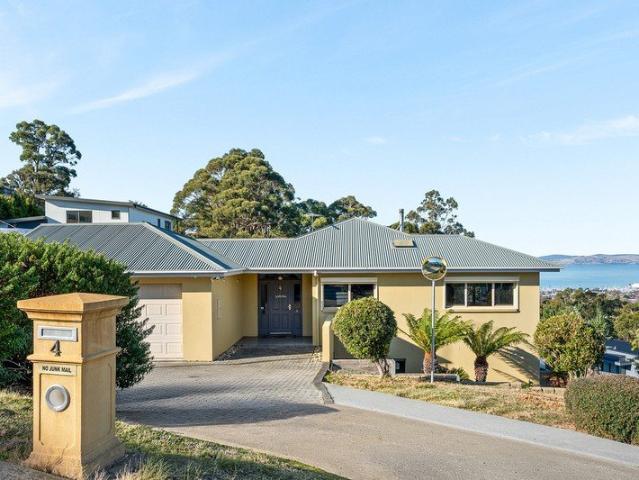 Expansive family living with stunning views