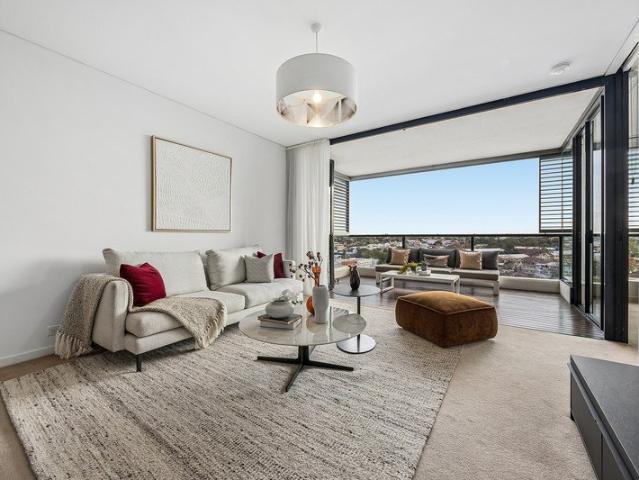 Expansive Top Floor Living with Stunning Sunset and Skyline Views