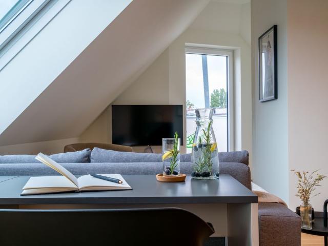 Expansive Vienna Attic Apartment Perfect for Families and Business Travelers near Messe Wien