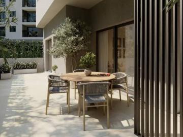 Explora estos modernos apartamentos en la planta baja en Ali. 70m² Alicante