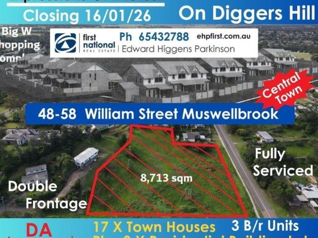 EXPRESSION OF INTEREST SALE ON A UNIQUE 8,713 SQM PARCEL OF DEVELOPMENT LAND IN THE HEART OF TOWN LESS THAN 400 mtrs TO THE MAIN STREET