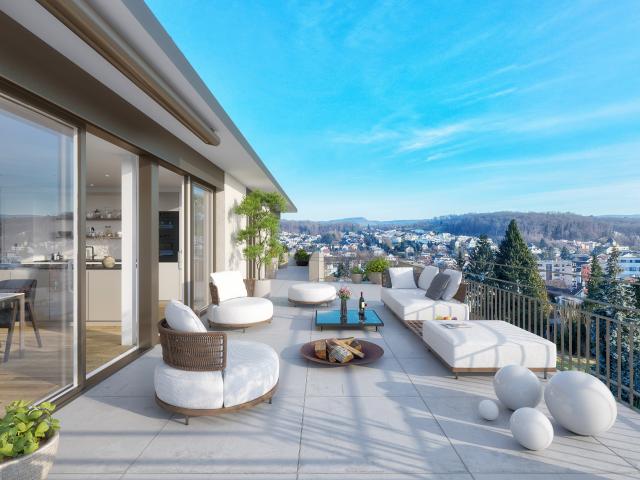 Exquisite Attika /Maisonettewohnung mit atemberaubender Dachterrasse