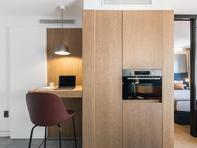 Exterior one bedroom apartment