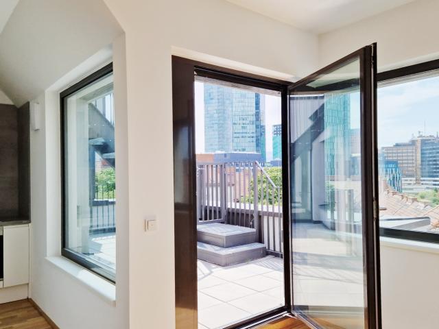 Extravagant Dachterrasse Wienblick