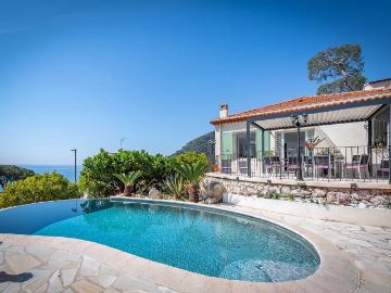 EZE Bord de mer Villa 4 bedrooms | Sea view | Pool | Garage