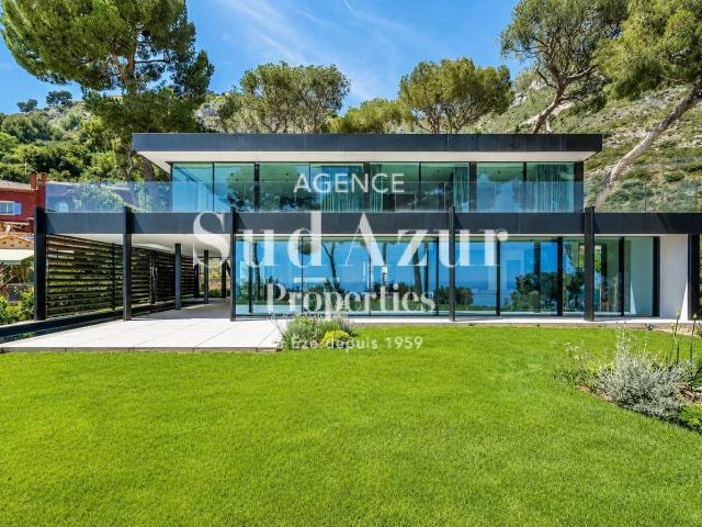 Èze – Exceptionnelle villa contemporaine neuve aux portes de. 353m² Eze