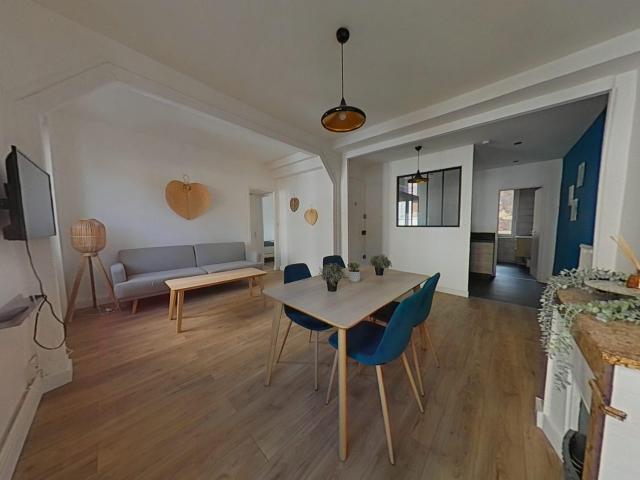 F3 meublé 54 m² hyper centre