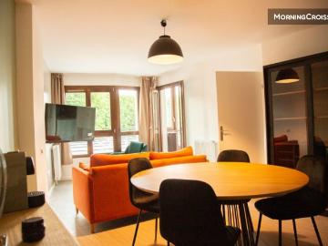 F3 meublé + parking proche Paris