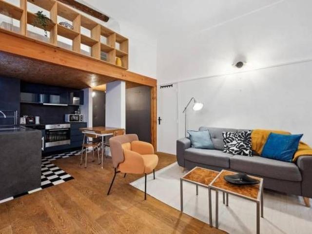 F1 bis de charme avec mezzanine au Vieux Nice