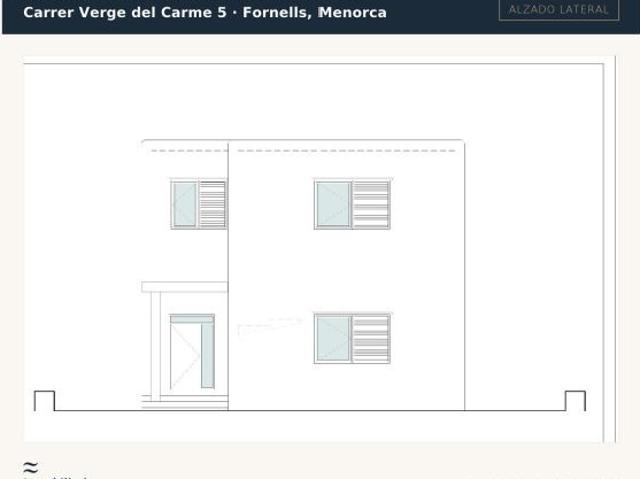 F254 Nuevo proyecto casa unifamiliar en Fornells