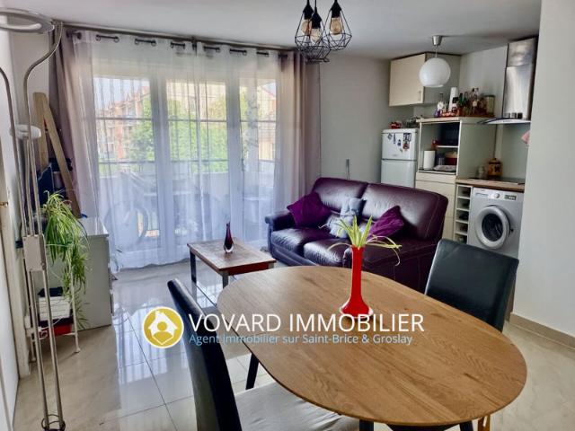 F2 de 32,6 m2 vendu occupé