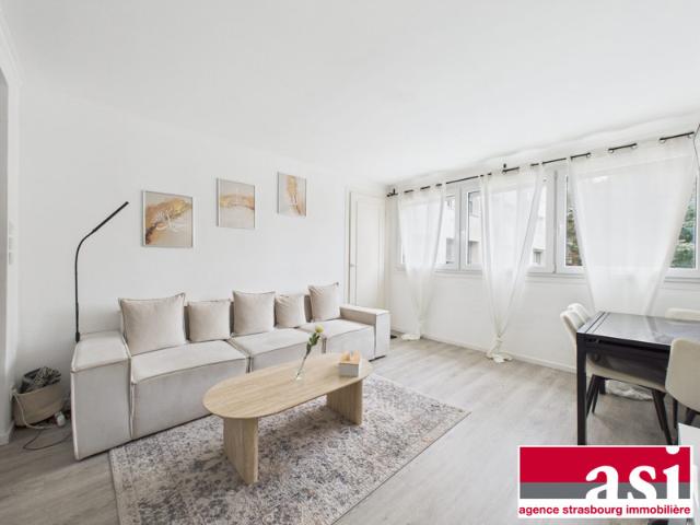 F2 rénové de 50.13 m² en vente à MUNDOLSHEIM