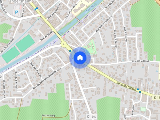 SPACIEUX F3 INGERSHEIM – CHAUFFAGE INCLUS