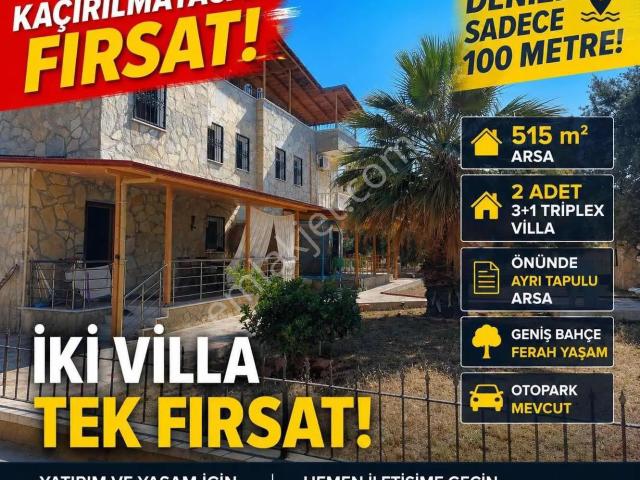 Fırsat 2 Adet Villa Ve Arsası !