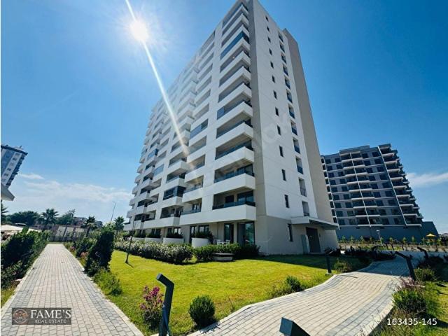 FAMES'TEN TECE OKTAY İNŞ.'TA HAVUZLU, KAPALI OTOPARKLI 1+1 DAİRE