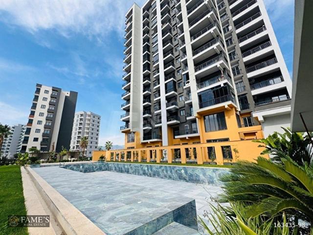 FAMES'TEN TECE'DE SİTEİÇİ, GENİŞ, HAVUZLU 1+1 SATILIK DAİRE