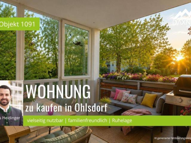 Familie. Ruhe. Lebensqualität. – Eigentumswohnung in idyllischer Lage in Ohlsdorf