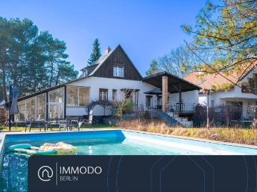 ? Familien Traum mit Grüner Oase und Pool hochwertiges 6 Zimmer Haus mit großer Garage, uvm.