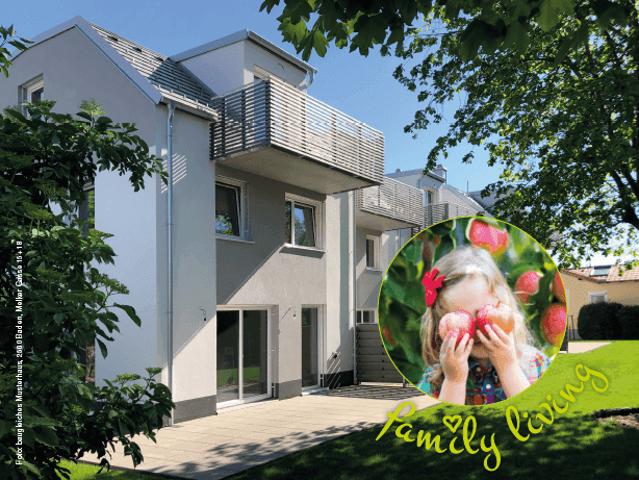 Familien­freundliche Terrassenhäuser nahe Landesklinikum Baden annähernd baugleich mit 2500 Baden, Melker Gasse 15+18