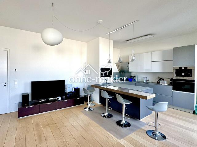 Exklusives Penthouse am EZB Viertel | 143 m² Familientraum · Skyline Loggia · KfW55 – 0% Provision