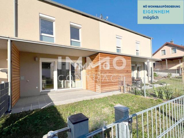 4ZI RAUMWUNDER mit GARTEN *gefördert* € 194.831 Eigenkapital + WBF monatl. Kosten € 556,40 BK + WBF Reihenhaus mit viel Stauraum und 2Stellplätzen!