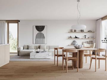 Familienapartment mit 10 Zimmern und großzügigen Freiflächen