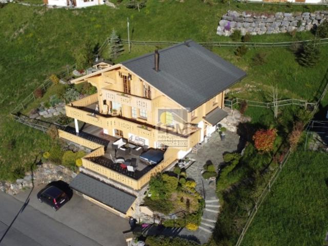 Familienchalet mit außergewöhnlicher Lage in der Nähe der Gondeln