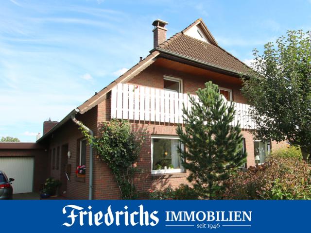 Familienfreundl. Wohnhaus mit Garage, Wintergarten u. Terrasse in ruhiger Sackgassenlage in Edewecht