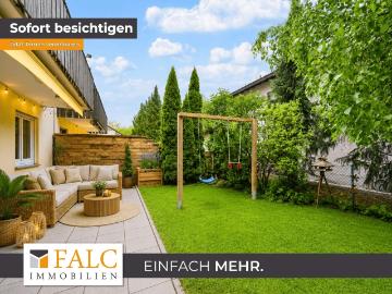 Familienfreundlich, gepflegt, sofort wohnlich – Doppelhaushälfte mit Gartenidylle in Ottobrunn
