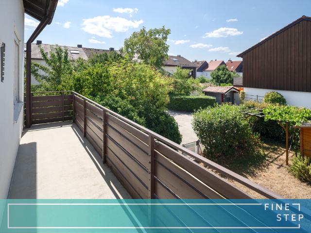 Familienfreundlich wohnen – mit Garten, Balkon und Dachstudio