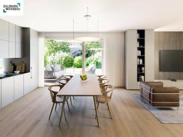 Familienfreundlich wohnen Geräumige 4 Zimmerwohnung mit Garten in Hallein